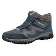 thumbnail image 5 of Mepaouo Womens Winter Snow Boots Warm Fleece Lined Anti Slip Outdoor Walking Trekking Ankle Booties(Navy,9.5), 5 of 6