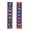 E001- Multicolor, variant on Outdoor decor for Porch, 4Th of July decorations, Patriotic decorations, 72X12 in, Door decorations, Front Door decor Outdoor Entrance, 2 Pc