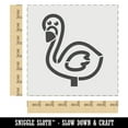 thumbnail image 2 of Peeking Flamingo DIY Cookie Wall Craft Stencil - 7.0 Inch, 2 of 5