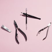 Japonesque Soft Touch Nail Stainless Steel Salon Quality Cuticle Pusher, 0.05 lb Product Weight