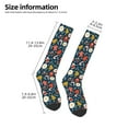 thumbnail image 5 of Easygdp Holiday Christmas Cookies Fashionable Adult Sockings&Sports Sockings&Breathable Sockings, Non-Pilling,Contrasting Color Design, 5 of 9