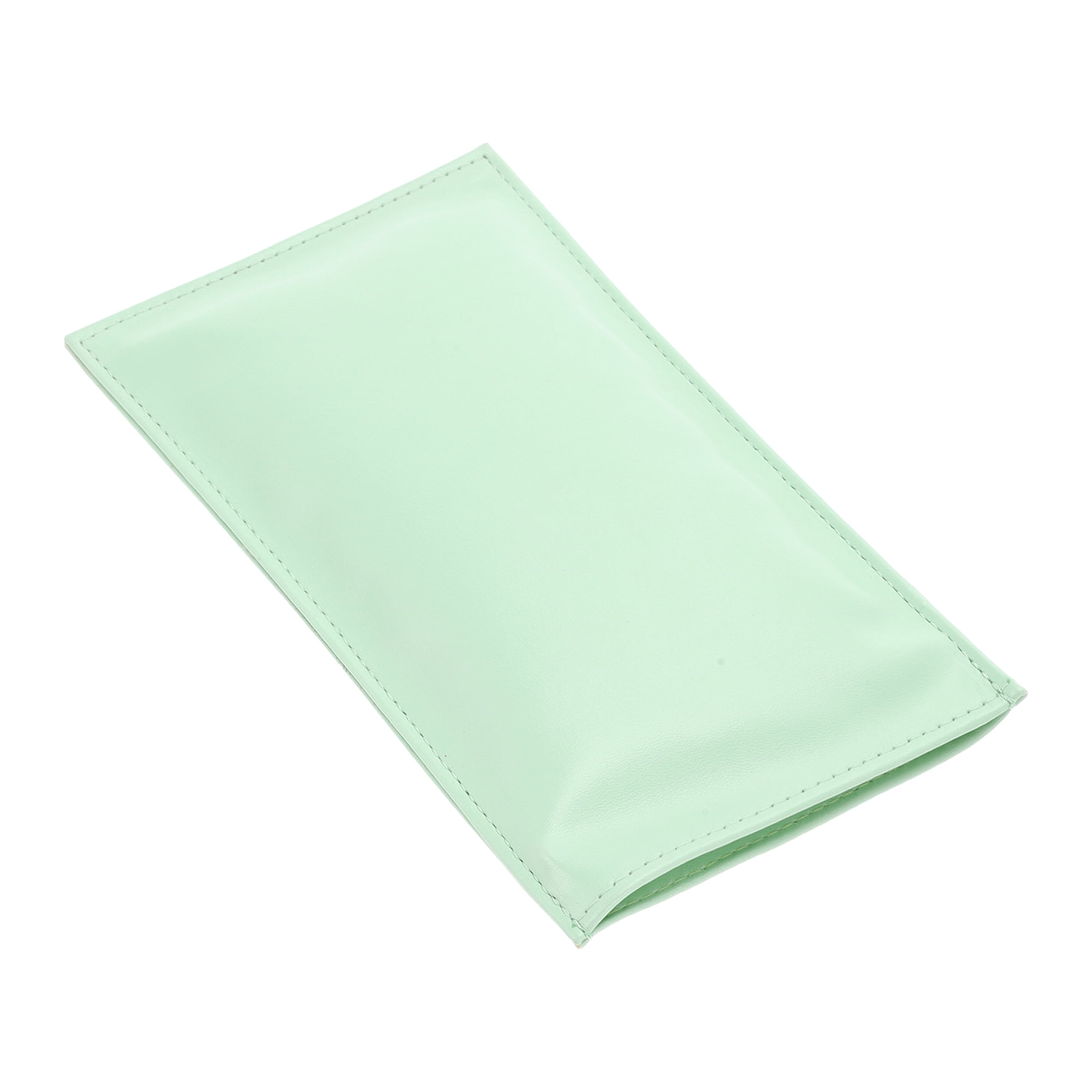 Unique Bargains Solid Eyeglasses Bag Portable Eyeglasses Storage 1 Pc Green
