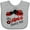 AC-Heather Grey, variant on Inktastic My Mimi Loves Me with Cute Ladybugs Boys or Girls Baby Bib