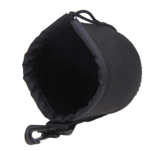 Estuche de bolsa suave impermeable de neopreno universal para lente de cámara de video