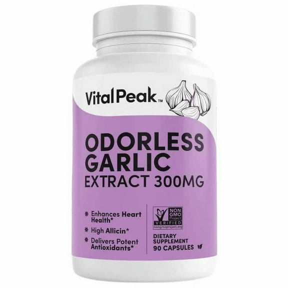 Vital Peak Odorless Garlic Extract 300mg