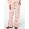 thumbnail image 3 of Celebrity Pink Women's Wide Leg Sweatpants with Wide Elastic Waist, Sizes XS-4X, 3 of 7