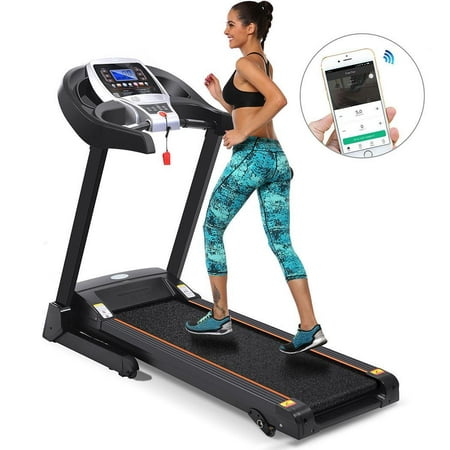 Elecmall Electric Folding Treadmill Commercial Health Fitness Training Equipment