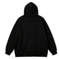 thumbnail image 3 of XIAOCHA Men's Skeleton Ribcage Print Zip Up Hoodie Relaxed Fit Fall Daily Long Sleeve Hooded Sweatshirts, 3 of 3