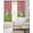pink, variant on Happy Easter Blackout Curtains 45 Inches Long, Kitchen Black Out Window Treatments, Rabbits Eggs Spring Daisy Floral Grass Green Thermal Insulated Lined Drapes for Small Window with Grommet 42"x45"