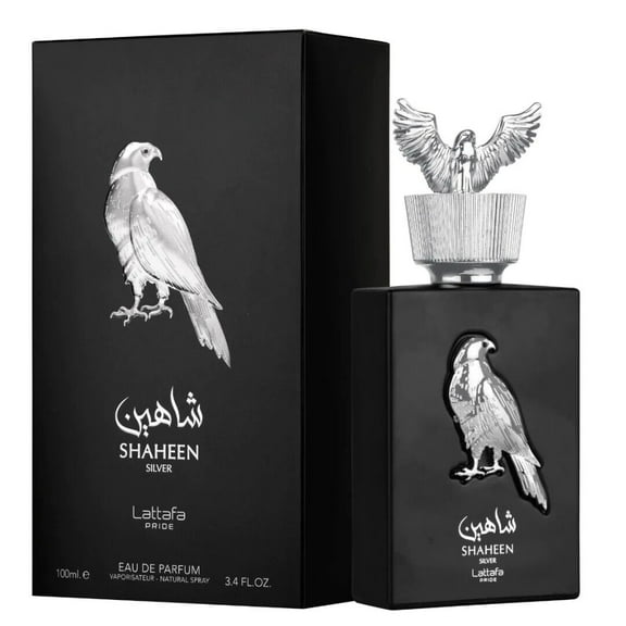 Shaheen Silver by Lattafa Eau de Parfum EDP Spray Unisex 3.4 oz / 100 ml New