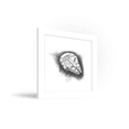 thumbnail image 3 of Gallery Pops Star Wars: Saga - Return of the Jedi Millennium Falcon Sketch Wall Art, White Framed Version, 12" x 12", 3 of 5