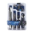 thumbnail image 4 of Gibson Home Aston 45 Piece Flatware Set W/Plastic Tray - Service for 8 plus 5 Piece Hostess Set - Tumble Finish, 4 of 4