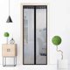 thumbnail image 1 of Magnetic Screen Doors Magnetic Closure Fly Curtain Mesh with Complete Installation Thumbtacks and Adhesive Tape Black(90 200cm).., 1 of 5