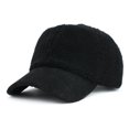 thumbnail image 2 of Yigetop Hats for Women Fashionable Faux Lamb Wool Baseball Cap for Men Women Teddy Fleece Sports Hats Warm Winter Outdoor Travel Gift Womens Baseball Caps Black One Size, 2 of 4