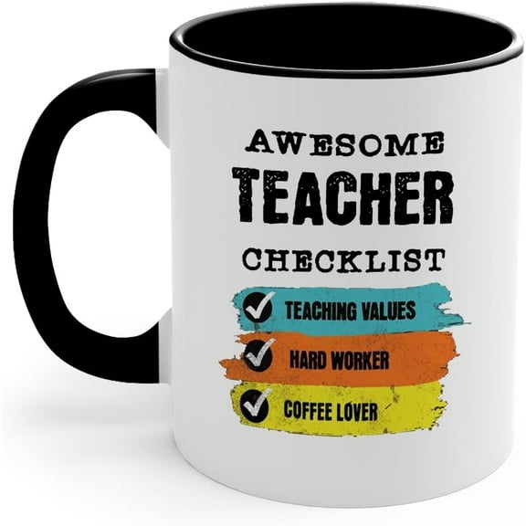 My Students Have An Awesome Teacher Coffee Mugs, Funny Teacher Appreciation Gift,Motivational School cup,End of Year Gift for Educators (Coffee Mug #6)