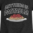 thumbnail image 3 of Instant Message - Anything Is Pastable - Toddler & Youth Girls Short Sleeve Graphic T-Shirt, 3 of 6