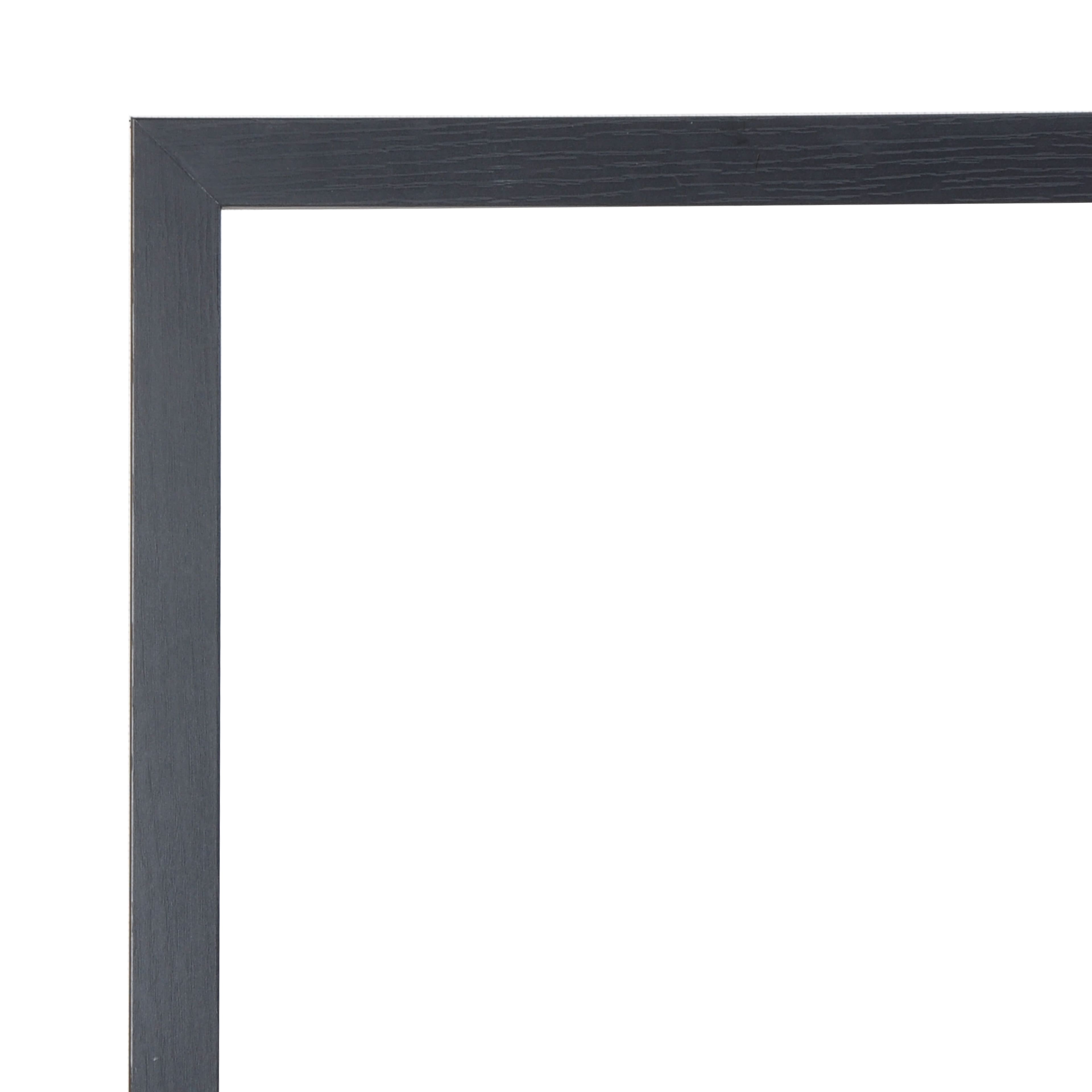 Studio Decor 5" x 7" Black 2-Opening Belmont Picture Frame - Includes Pre-attached Hanging Hardware, Horizontal or Vertical Display - 1 Pack