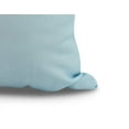 thumbnail image 2 of Simply Daisy, 18" x 18" Margarita Plain , Geometric Print Outdoor Pillow, Pale Blue, 2 of 2