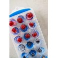 thumbnail image 2 of Bandeja para cubitos de hielo de silicona flexible azul KitchenCraft, 24 moldes para cubitos de hielo, 2 of 5