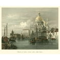 thumbnail image 3 of Leitch, W.L. 14x12 Black Modern Framed Museum Art Print Titled - Church of Santa Maria della Salute, 3 of 5