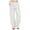 White #73, variant on WULMLEO Linen Pants Women Spring Summer Dressy Casual High Waisted Drawstring Pant Cotton Straight Leg Lounge Trousers Navy S