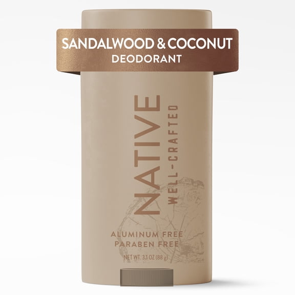 Native Aluminum-Free Deodorant, Limited Edition Sandalwood & Coconut, 3.1 oz
