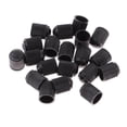 thumbnail image 2 of 20 Piezas Tapas de Válvula de Neumático Macarena para Bicicleta Cubiertas de Vástago Universales Negras, 2 of 8