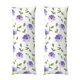 thumbnail image 1 of Fotbe Purple Chicory Funda para Almohada Corporal con Diseño, Funda de Microfibra Ultrasuave de 20x54 Pulgadas, Ropa de Cama Elegante, 1 of 7