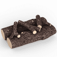 thumbnail image 6 of Regal Flame 5 Piece 16" Ceramic Wood Gas Fireplace Logs - Oak, 6 of 9