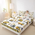 thumbnail image 4 of Castle Fairy Cartoon Truck Twin Sheet Sets,Abstract Stripes Bedding, 4 of 7