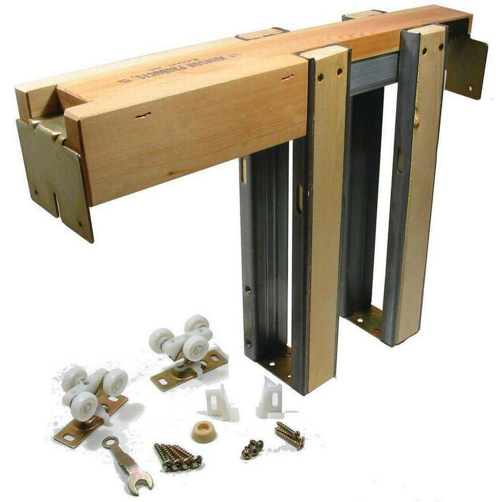 Johnson Hardware 1500 Commercial Grade Pocket Door Frame Kit, For Use