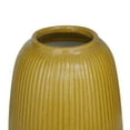 thumbnail image 5 of CosmoLiving by Cosmopolitan 18", 14"H Yellow Ceramic Vase, Set of 2, 5 of 8