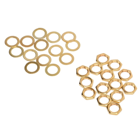 Jack Socket Nuts Washers,Nut Washer Kit Instrument Guitar Jack Washer Nut Washer Built for Precision