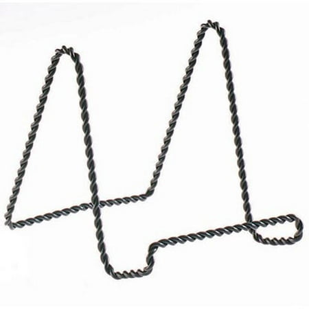 Easel Scrapbooking Frames - Easel Twisted Wire Stand Black 3In