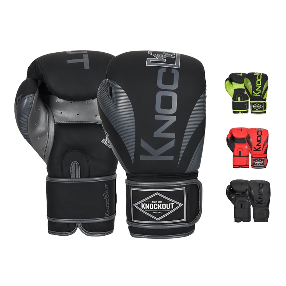 Boxing Gloves 2 Pair Set for Adults with Premium Feel for Home Gym Training and Competition Best for MMA Kickboxing UFC Professionals 
