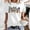 0#Multicolor, variant on Vivianyo HD Women Top Clothes Plus Size Women Casual Summer Printing Short Sleeves Round Neck Loose T-Shirt Blouse Tops Flash Picks White