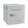 Frigidaire 1.6 Cu Ft Stainless Steel Retro Mini Fridge with Side Bottle