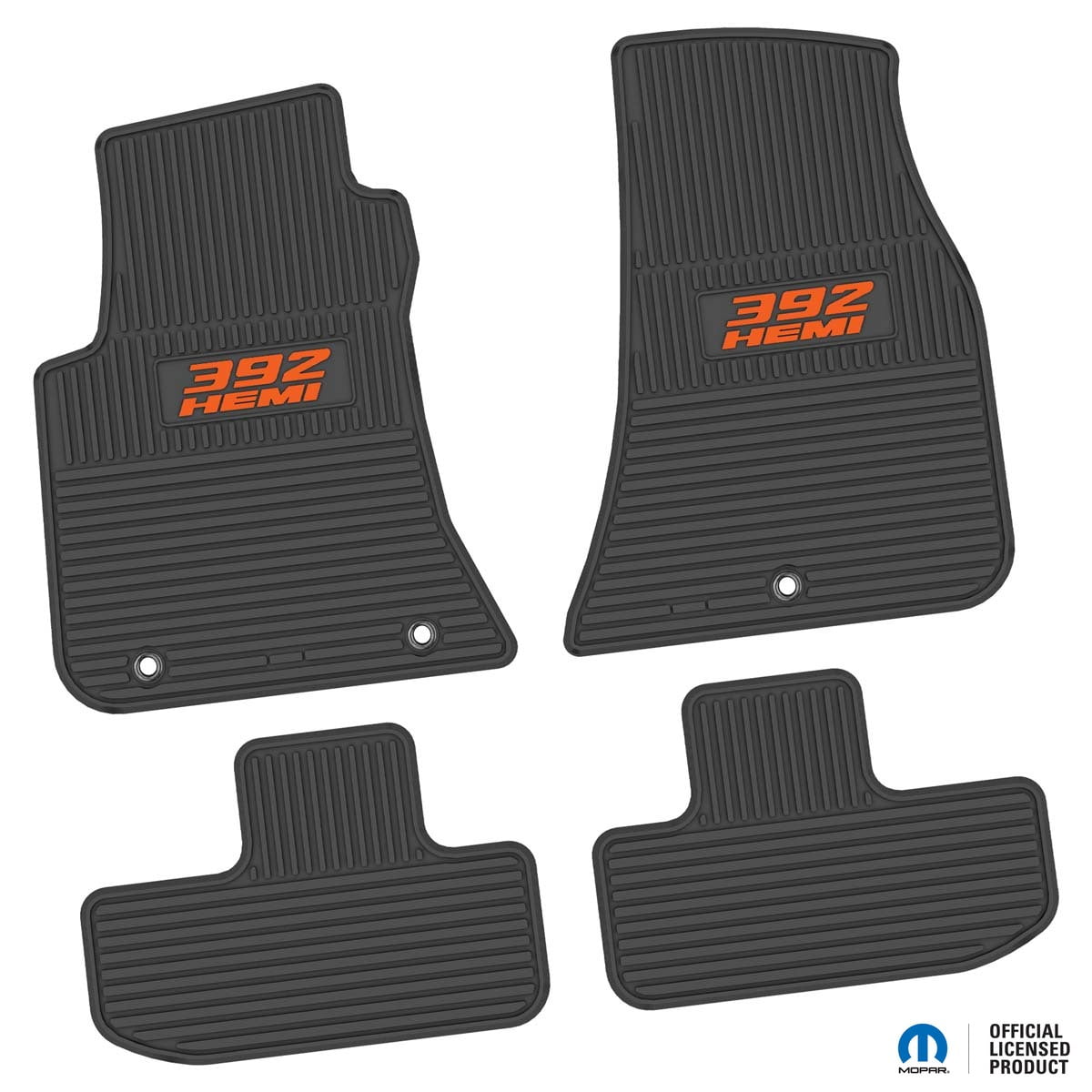 Challenger Floor Mats 1123 Dodge Challenger RWD 4 Piece Custom Vintage
