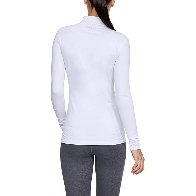 Under Armour Women s UA ColdGear Authentic Mock Shirt XL Walmart