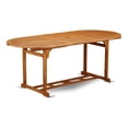 thumbnail image 1 of Pemberly Row Traditional Wood Patio Dining Table in Natural Oil, 1 of 6