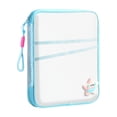 thumbnail image 3 of MTBLYS Bolsa organizadora de malla con asa|apertura completa de 180 grados|múltiples compartimentos con cremallera|ideal para guardar libros|cuadernos y otros artículos de papelería, 3 of 7