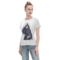 thumbnail image 4 of T-Shirt Basique à Manches Courtes pour Femmes Demon Slayer : Shitou Wuichiro, 4 of 6