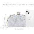 thumbnail image 5 of LinYooLi Women Mini Seashell Evening Clutch Handbag Chain Strap Cross-body Bag, 5 of 7