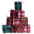 thumbnail image 4 of Colgante de bolsa de regalo pequeña de lino y algodón para Navidad, accesorios de decoración de espuma de tela para fiestas navideñas, 4 of 6