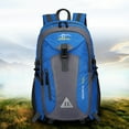 thumbnail image 1 of Mochila Para Acampar Bolsa de pesca de poliéster de gran capacidad impermeable para viajes de oficina (azul), 1 of 9