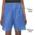 thumbnail image 2 of McKesson Patient Exam Shorts, Disposable - Non-Woven Material, Elastic Waist, Blue - Fits 28 in to 34 in Waist, Size Medium, 100 Count, 2 of 10