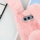 thumbnail image 3 of EeaseMX Funda para teléfono con forma de conejo de peluche, diseño de conejo Rex, cómoda y a la moda, a prueba de golpes, para otoño e invierno, compatible con Galaxy S10 E (rosa)., 3 of 7