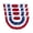 4pack-Bunting, variant on 4Pack Bunting Flag 2x4 Ft American Patriotic Bunting 4th of July Decor Outside Porch USA Pleated Half Fan Flag Decorate Garden Embroidered Star Red White & Blue Banner
