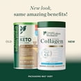 thumbnail image 3 of Great Lakes Wellness Keto Boost Péptidos de colágeno avanzados en polvo con 4,2 g de MCT - Sabor a vainilla - Crema de café sin lácteos o batido alternativo nutritivamente rico - Sin OGM, Kosher - 14., 3 of 5