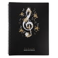 thumbnail image 1 of Music Binder for Piano Score 40 Pages Capacity Organizer for Musicians Performers A4 Sheet Music Folder Portable Sheet Music Folder, 1 of 5